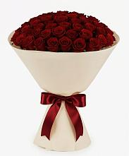 Букет 101 Бордовая роза Блэк Бакарра в Радищево