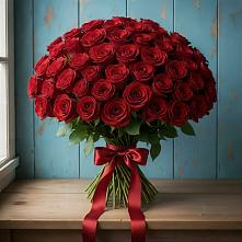 Букет Красные розы Блэк Меджик в Радищево