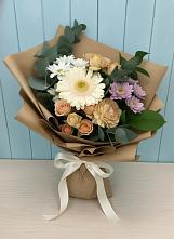 Букет цветов из:  Герберы и Хризантемы в Радищево