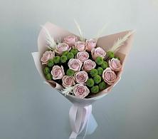 Букет цветов из:  Розы и Хризантемы в Радищево