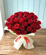 Букет 29 Красных роз в Радищево