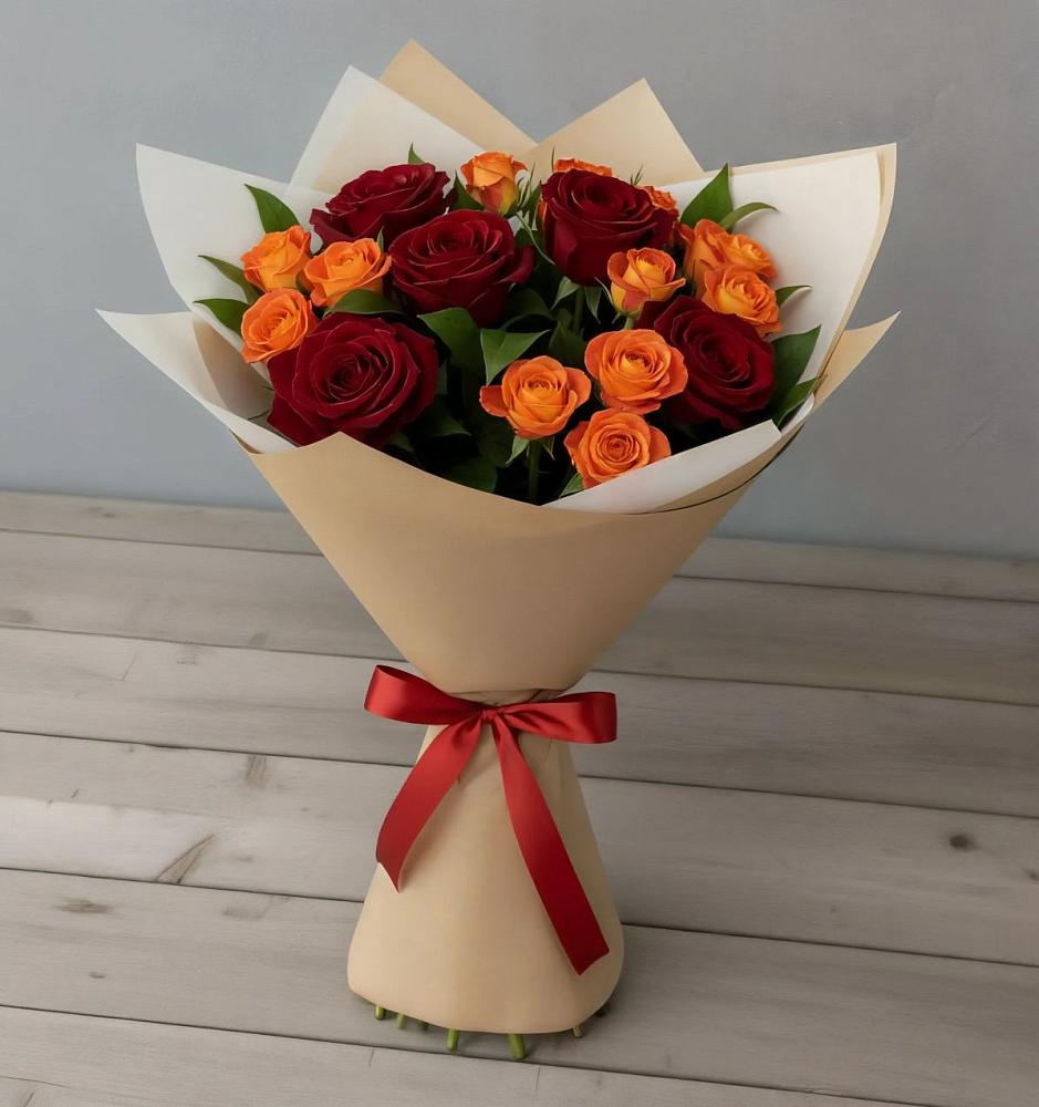 Букет Любовь и восторг в Радищево